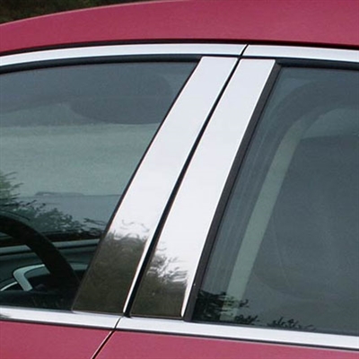 Buick Lacrosse Chrome Pillar Post Trim,  2010, 2011, 2012, 2013, 2014, 2015, 2016