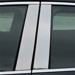 Chevrolet Impala Chrome Pillar Post Trim, 4pc 2014, 2015, 2016, 2017, 2018, 2019, 2020
