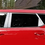 Kia Soul Chrome Pillar Post Trim, 2020, 2021, 2022, 2023