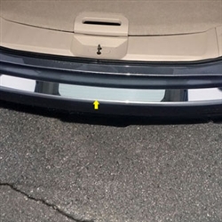 Nissan Rogue Chrome Rear Bumper Trim, 2014, 2015, 2016, 2017, 2018, 2019, 2020