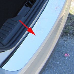 Ford Focus Sedan Chrome Bumper Trim, 2015, 2016, 2017, 2018