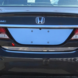 Honda Civic Sedan Chrome Trunk Lid Trim, 2012, 2013, 2014, 2015