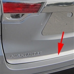 Toyota Highlander Chrome Tailgate Trim, 2014, 2015, 2016, 2017, 2018, 2019