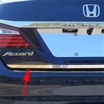 Honda Accord Sedan Chrome Rear Trunk Trim, 2016, 2017