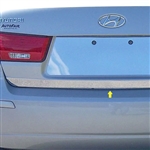 Hyundai Sonata Chrome Rear Deck Trim, 2006, 2007, 2008, 2009, 2010