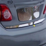 Toyota Corolla Chrome Rear Deck Trim, 2009, 2010, 2011, 2012, 2013