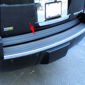 Cadillac Escalade Chrome Rear Deck Trim, 2007, 2008, 2009, 2010, 2011, 2012, 2013, 2014