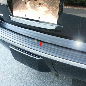 Chevrolet Suburban Chrome Rear Deck Trim, 2007, 2008, 2009, 2010, 2011, 2012, 2013, 2014