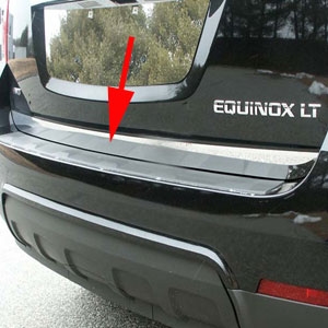 Chevrolet Equinox Chrome Rear Tailgate Trim, 2010, 2011, 2012, 2013, 2014, 2015, 2016, 2017