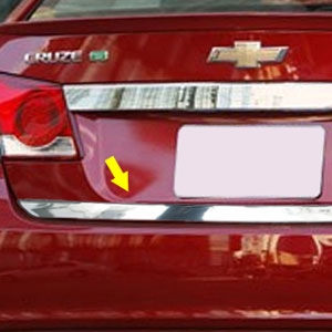 Chevrolet Cruze Chrome Trunk Trim, 2011, 2012, 2013, 2014, 2015