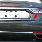 Lincoln Continental Chrome Rear Deck Trunk Trim, 2017, 2018, 2019, 2020, 2021