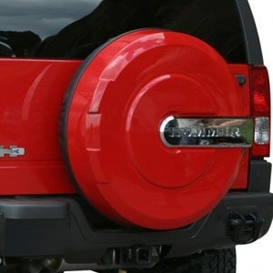 Hummer H3 Xtreme Rigid Spare Tire Cover, 2005, 2006, 2007, 2008, 2009, 2010