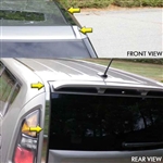 Kia Soul Chrome Roof Insert Trim, 8pc 2010, 2011, 2012, 2013