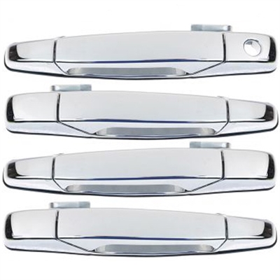 GMC Acadia Chrome Door Handle Covers, 2007, 2008, 2009, 2010, 2011, 2012, 2013, 2014, 2015, 2016