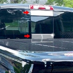 Chevrolet Silverado Rear Window Accent Trim, 2pc 2014, 2015, 2016, 2017, 2018