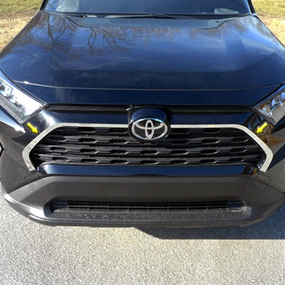 Toyota Rav4 Chrome Grille Accent Trim, 2019, 2020, 2021, 2022, 2023