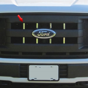 Ford F150 Chrome Grille Accent Trim, 2015, 2016