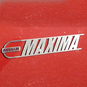 Nissan Maxima Chrome Logos