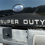 Ford Super Duty Tailgate Chrome Letter Set, 2008, 2009, 2010, 2011, 2012, 2013, 2014, 2015, 2016