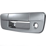 Dodge Ram Chrome Rear Tailgate Handle Cover, 2009, 2010, 2011, 2012, 2013, 2014, 2015, 2016, 2017, 2018