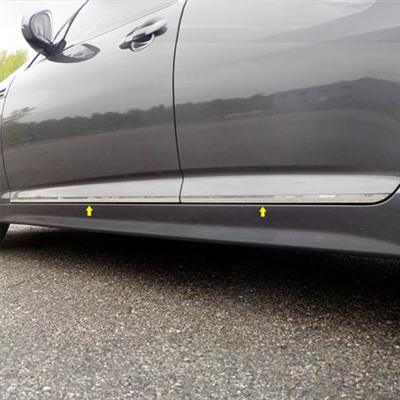 Kia Optima Chrome Rocker Panel Trim, 2011, 2012, 2013, 2014, 2015