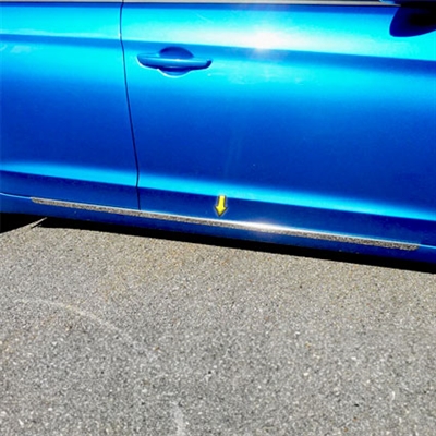 Hyundai Elantra Sedan Rocker Panel Trim (below door), 2017, 2018, 2019, 2020