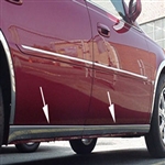 Cadillac Deville, DTS, DHS Rocker Panel Trim, 2000, 2001, 2002, 2003, 2004, 2005, 2006, 2007, 2008, 2009, 2010, 2011