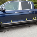 Dodge Ram Quad Cab Chrome Rocker Panel Set, 12pc  2002 - 2008 - TH42935