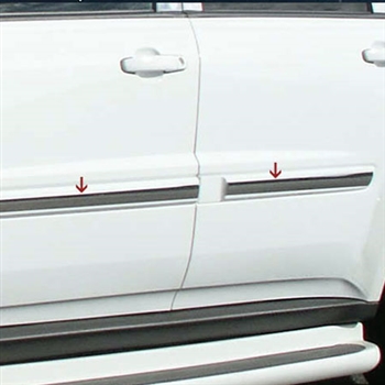 Chevrolet Equinox Chrome Side Accent Trim, 2006, 2007, 2008, 2009