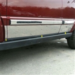 Jeep Commander Chrome Rocker Panels, 6pc. Set,  2006, 2007, 2008, 2009, 2010