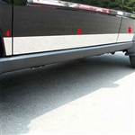 Dodge Nitro Chrome Rocker Panel Trim, 6pc 2007, 2008, 2009, 2010. 2011