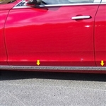 2014 Cadillac CTS Sedan Chrome Rocker Panel Trim (below door), TH54251