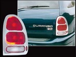 1998 with a 2003 Dodge Durango Aftermarket Chrome Tail Light Bezel Trim