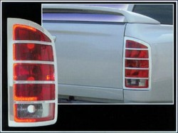 Dodge Ram Chrome Tail Light Bezels, 2002-2006