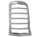 Cadillac Escalade Chrome Tail Light Bezels, 2002, 2003, 2004, 2005, 2006