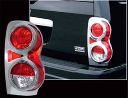 2004 with a 2009 Dodge Durango Aftermarket Chrome Tail Light Bezel Trim