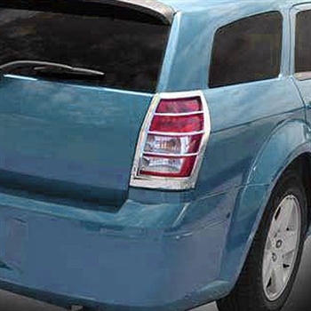 Dodge Magnum Chrome Tail Light Covers, 2005, 2006, 2007, 2008