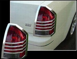 Chrysler 300 / 300C Tail Light Bezels, 2pc, 2005, 2006, 2007