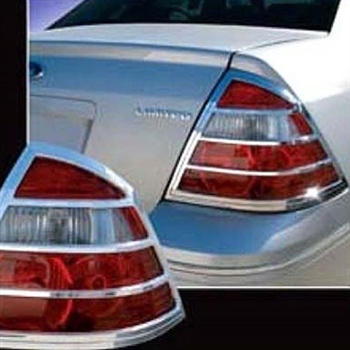 Ford Taurus Chrome Tail Light Bezels, 2008, 2009