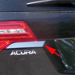 Acura MDX Chrome Tailgate Accent Trim, 2007, 2008, 2009, 2010, 2011, 2012, 2013