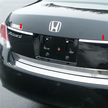 Honda Accord Sedan Chrome Trunk Accent Trim, 2008, 2009, 2010, 2011, 2012