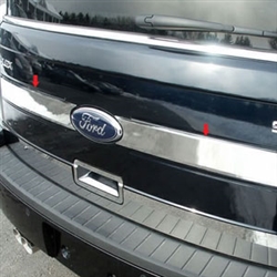 Ford Flex Chrome Tailgate Accent Trim, 2009, 2010, 2011, 2012, 2013, 2014, 2015, 2016, 2017, 2018, 2019