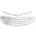 Chevrolet Equinox Chrome Grille Overlay, 2018, 2019, 2020, 2021