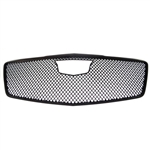 Cadillac CTS Gloss Black Mesh Grille Overlay,  2015, 2016, 2017, 2018, 2019