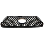 Toyota Tacoma Gloss Black Grille Overlay,  2018, 2019