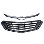 Chevrolet Equinox Black Grille Overlay, 2018, 2019, 2020, 2021