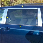 Toyota Sienna Chrome Window Package, 2011, 2012, 2013, 2014, 2015, 2016, 2017, 2018, 2019, 2020