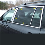 Toyota Highlander Chrome Window Trim Package, 14pc. Set, 2008, 2009, 2010, 2011, 2012, 2013