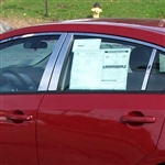 Nissan Sentra Chrome Window Trim Package, 10 pc. Set, 2007, 2008, 2009, 2010, 2011, 2012