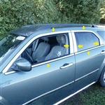 Dodge Magnum Chrome Window Trim, 2005, 2006, 2007, 2008